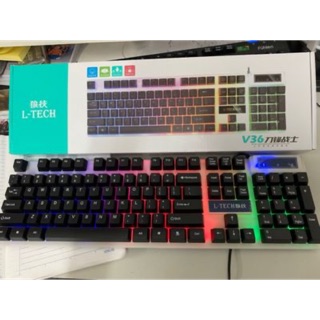 Bàn phím Led giả cơ L- Tech V36