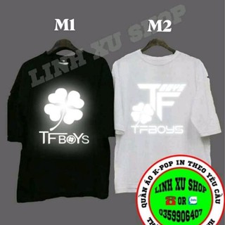 SALE- Áo Thun TFBOYS Có Phản Quang - áo HOT