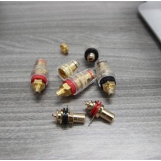 [Hàng hot, giá tốt] Cọc tín hiệu RCA, Cọc Loa mới 100% (ảnh thật shop tự chụp)