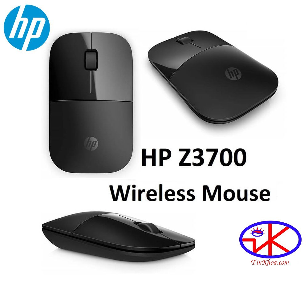 [Mã 267ELSALE hoàn 7% đơn 300K] Chuột không dây HP Z3700 Chính hãng( màu đen)