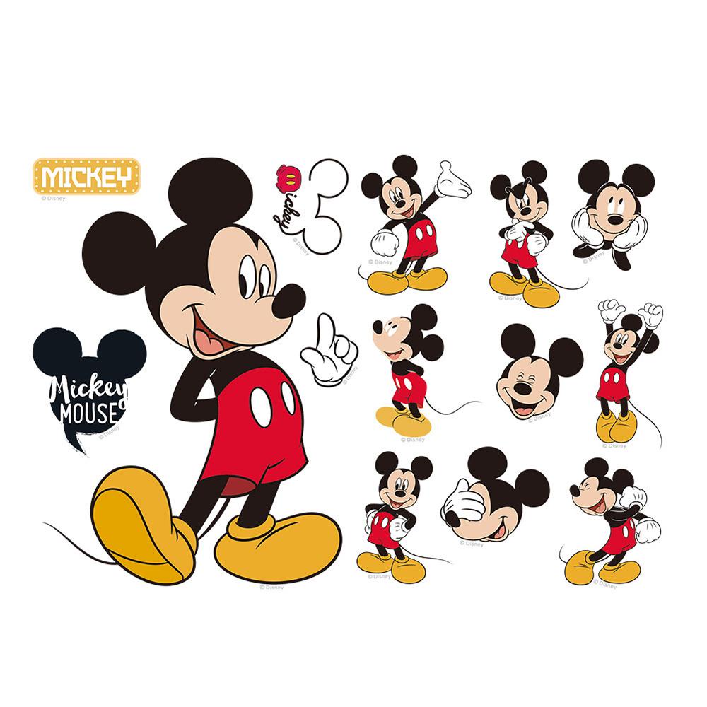 Miếng Dán Trang Trí Hình Chuột Mickey Minnie Đáng Yêu
