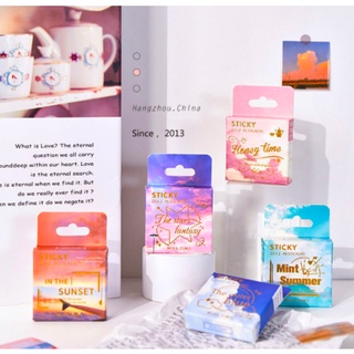 {Khác ~ Có sẵn/ Order} Phụ kiện trang trí: MissTime - Set 46 sticker / Hình dán