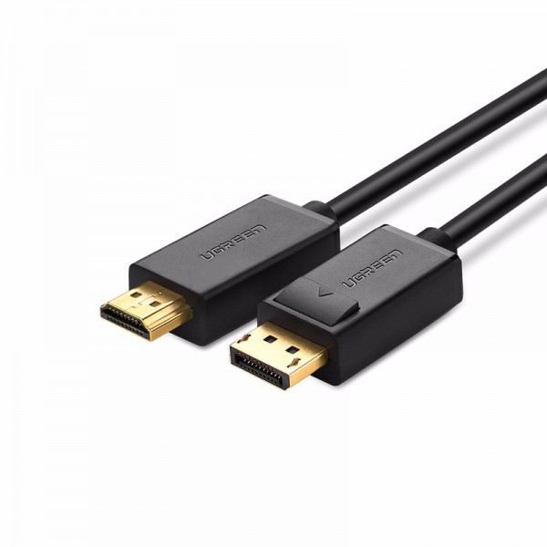 Cáp Displayport to HDMI dài 1.5M Ugreen 10239 (chỉ chuyển 1 chiều)