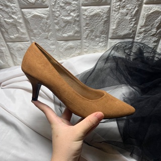 Cao gót da lộn 3 phân