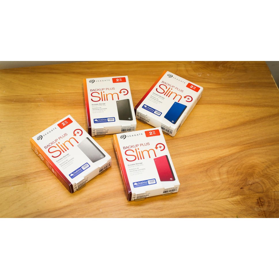 Box HDD Seagate Backup Plus Slim
