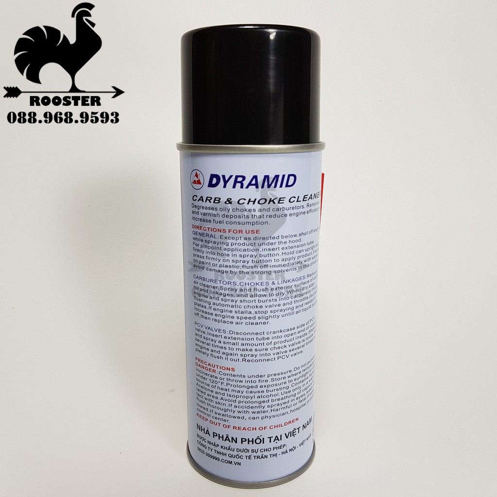 (450ml) Dyramid/Xịt chế lạc đà/Xịt chế camel/dung dịch tẩy rửa chế hòa khí
