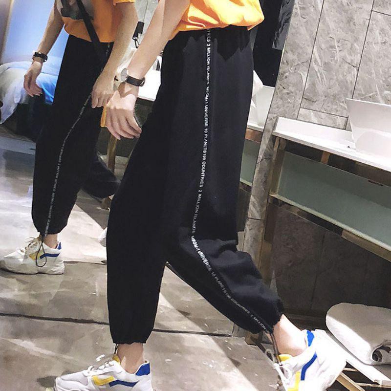 Quần dài thể thao lưng cao ống bó thời trang cho nữ