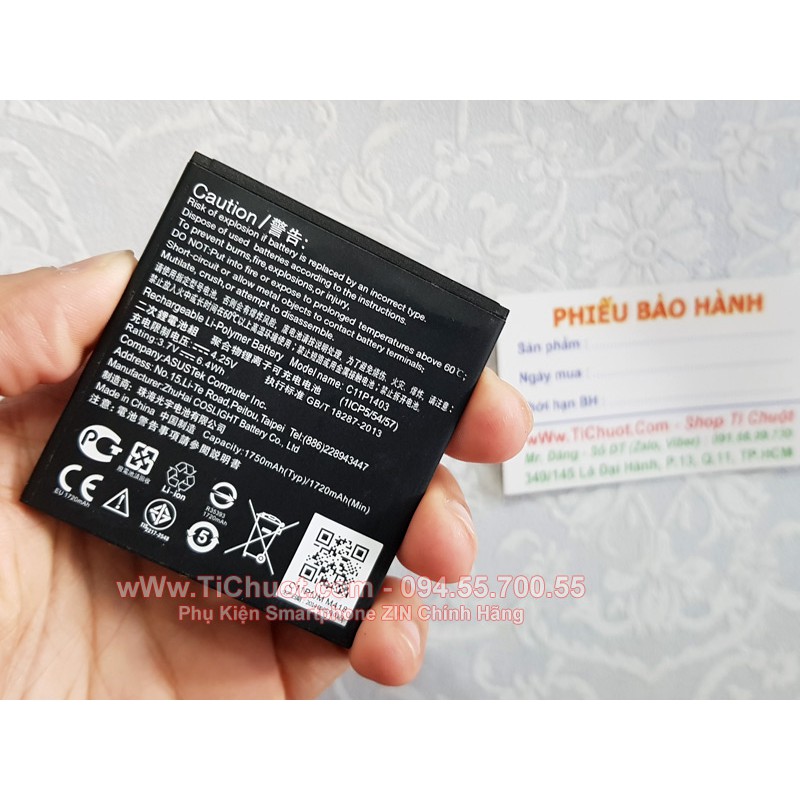 Pin Asus ZenFone 4.5 A450 1750mAh ZIN Chính Hãng