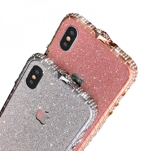 VIỀN SKIN ĐÁ NHŨ LẤP LÁNH DÀNH CHO CÁC DÒNG IPHONE CÁC DÒNG IPHONE 6/6S 7/8 7/8 PLUS, X, XS, XS MAX,XR