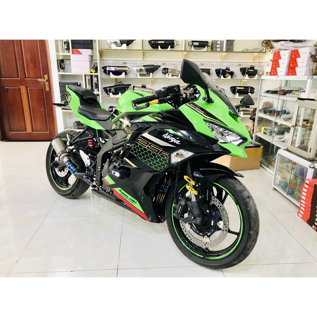 Cổ Pô Kawasaki ZX25R Titanium Full System 4 Xi Lanh