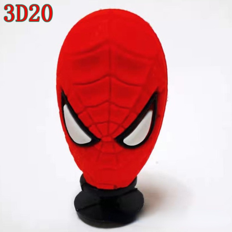 Phụ Kiện Trang Trí Giày Họa Tiết Cá Mập/Hoa/Cá Mập/Cầu Vồng 3D DIY