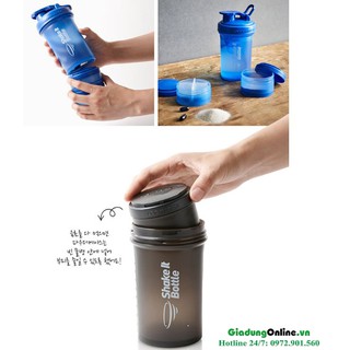 Bình Lắc SHAKE IT Lock&Lock 600m HAP945 Hàn Quốc 600ml