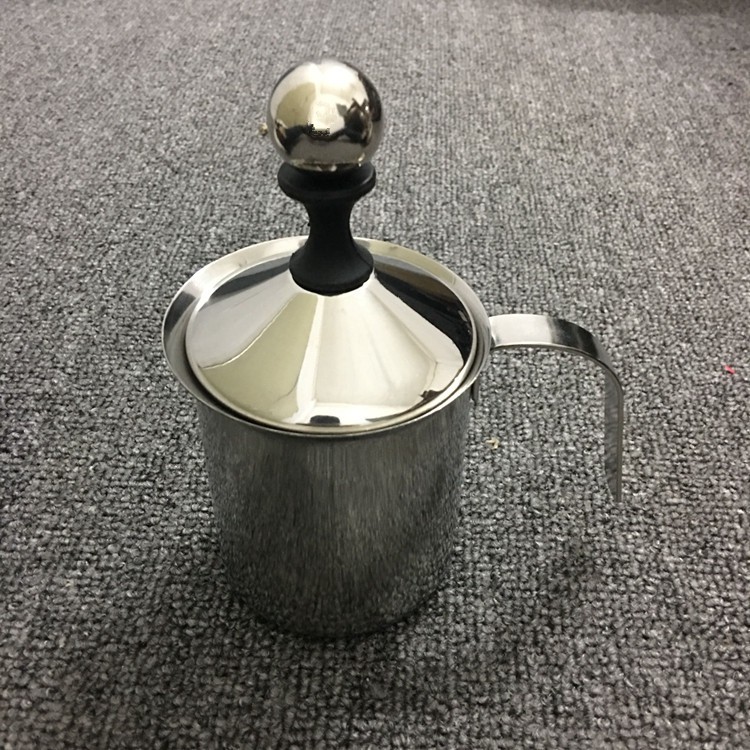 Ca đánh sữa Inox có nắp 400ml-800ml