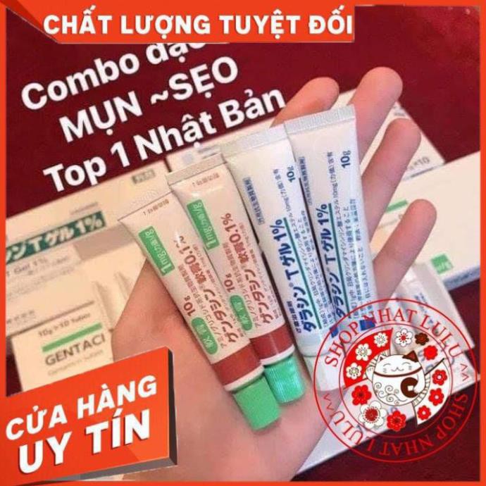 Kem giảm sẹo mụn Gentacin Nhật Bản 10g