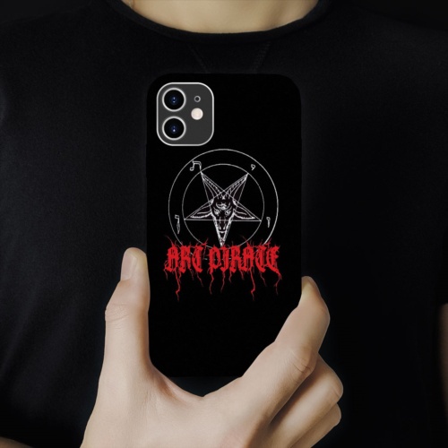 Ốp lưng iphone SAMSUNG hình satan collage art minimalism chống sốc cứng  cho các dòng iPhone PAP20210758