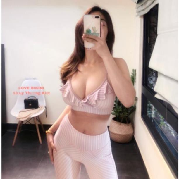 XẢ SALE CHẤT 9.9 | SALE | Bộ tập gym nữ , đồ thể thao nữ kẻ bèo hai bây0 New Hot . =.= .. Đẹp . . ! : , ' . ☭ ' # ˇ ,, ་