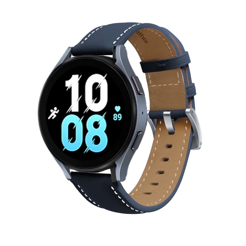 Dây da PU cao cấp đồng hồ Samsung Galaxy Watch 6,Watch 5, Watch 4
