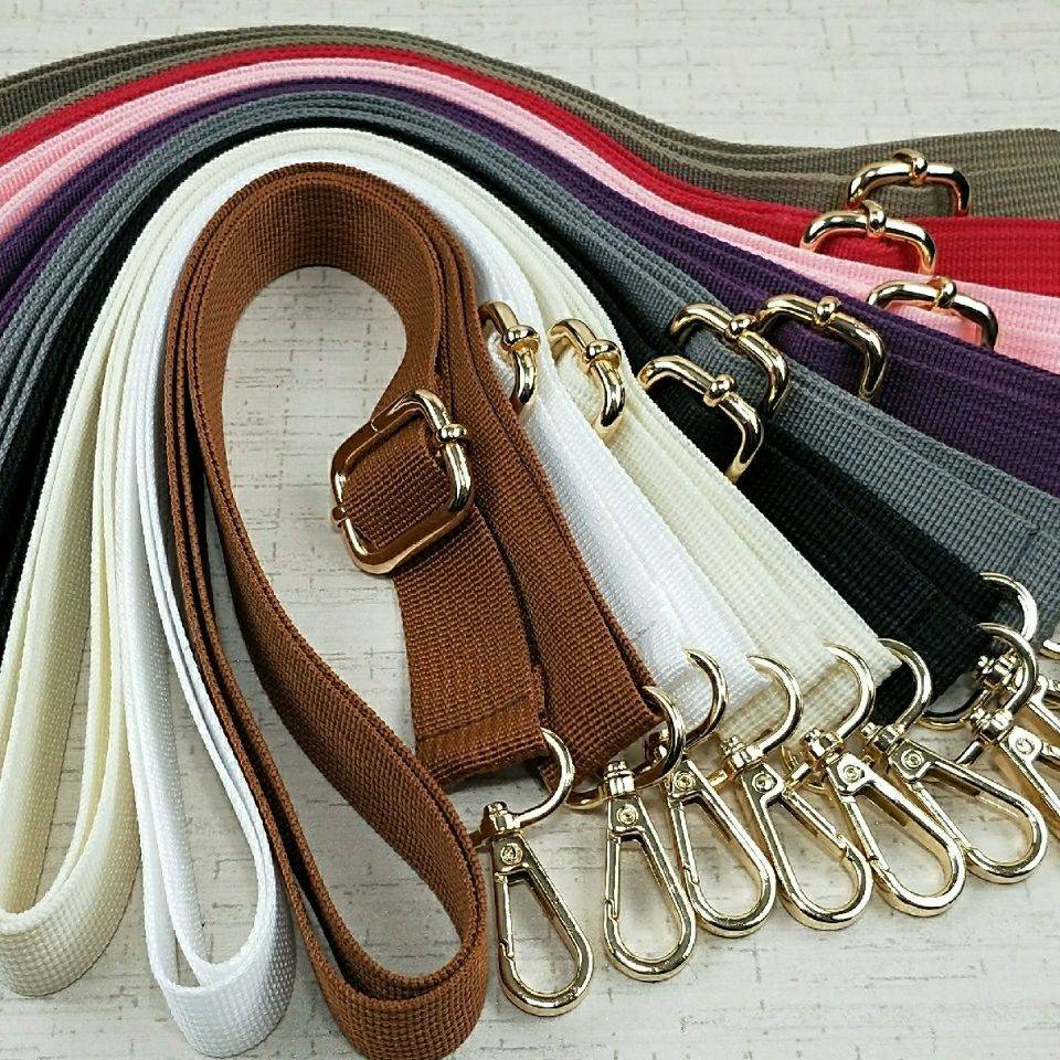 Wlong Dây Đeo Vai Chéo Bản Rộng 8 Miễn Phí Vận Chuyển Bằng Nylon Màu Trơn Có Khóa Cài Thời Trang Cho Nam