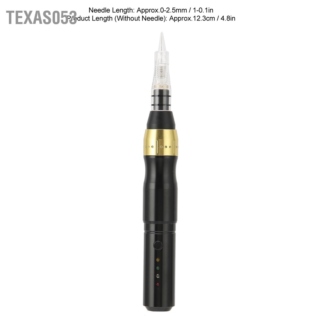 [Hàng Sẵn] Máy xăm mày , môi , mí , chuyên dùng không dây 100-240V tiện dụng 【Texas053】