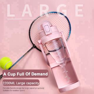 Bình nước bằng nhựa PP có ống hút dung tích lớn 1/ 1.45/ 1.8/ 2.2L