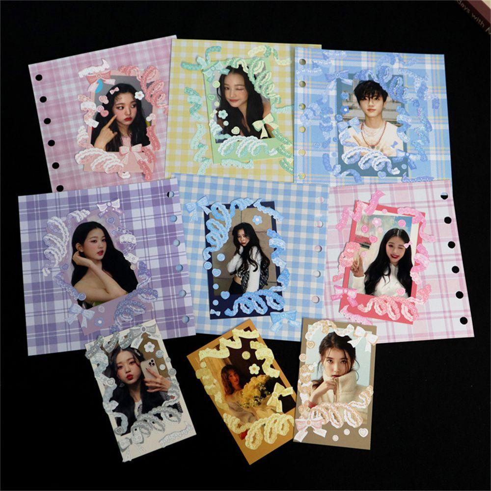 Sticker Dán Khung Ảnh DIY Họa Tiết Ren Để Trang Trí