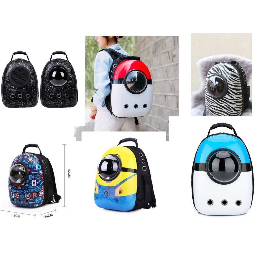 Balo phi hành da cho mèo đủ mẫu