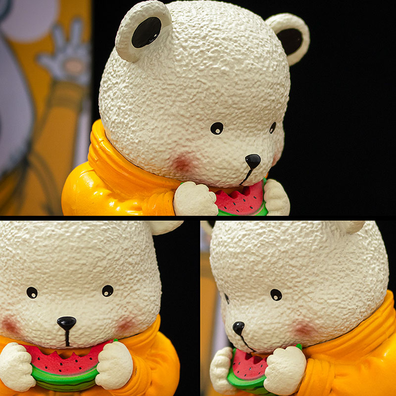 Mô Hình Nhân Vật Phim Hoạt Hình One Piece Bằng Pvc Bepo Bear Figure Red Heart Priate Law Packed in Box Model