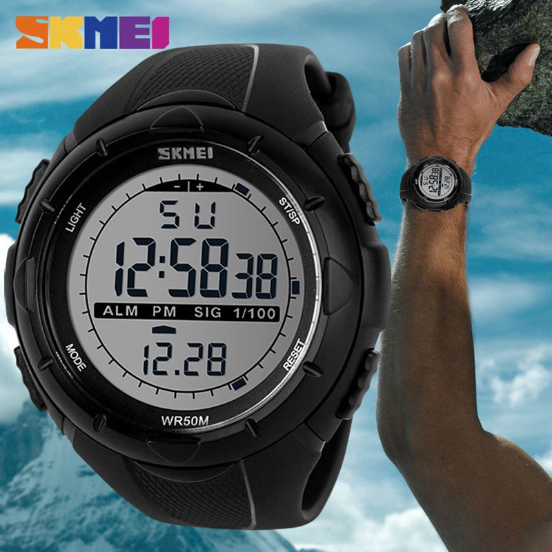 Đồng Hồ Điện Tử Đèn Led Skmei 1025 | BigBuy360 - bigbuy360.vn