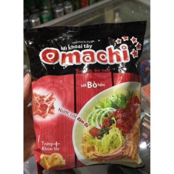 Set 5 Gói Mì Omachi sườn/bò