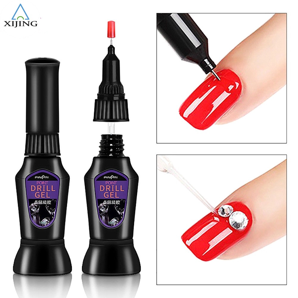 Keo dùng đính hạt trang trí móng tay tiện lợi cho nữ