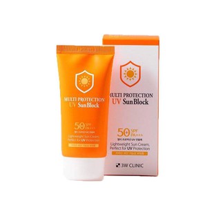 Kem chống nắng SUN BLOCK - 3W CLINIC MULTI PROTECTION UV SUN BLOCK