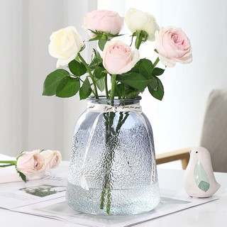 Lọ hoa thủy tinh thiết kế đơn giản sang trọng độc đáo thời trang theo phong cách bắc âu