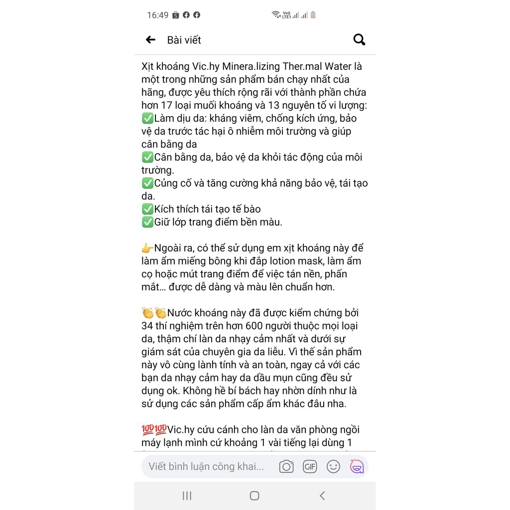 Chai Xịt Khoáng Vichy | BigBuy360 - bigbuy360.vn