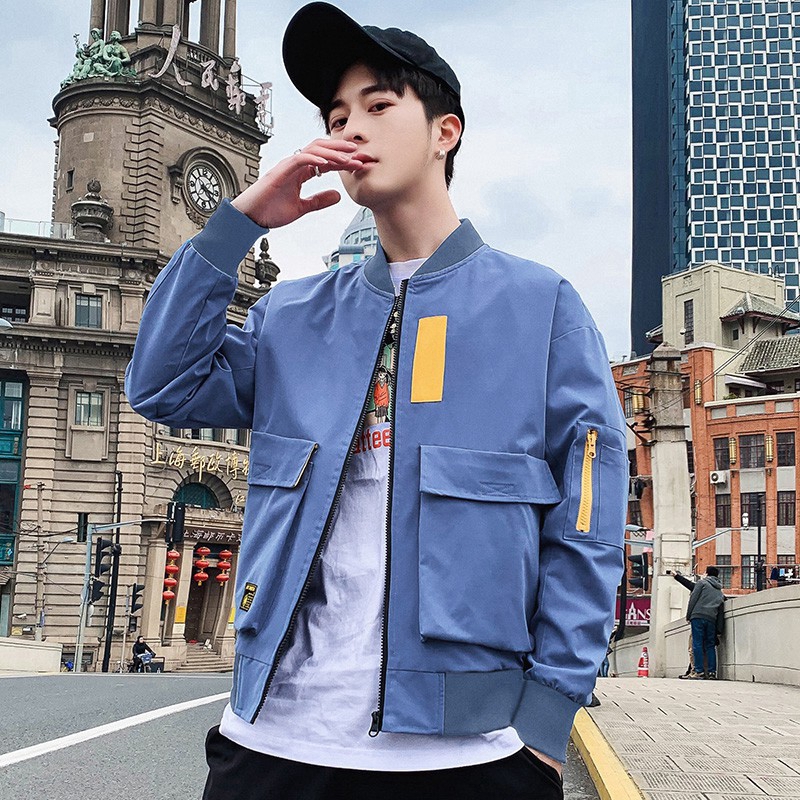 Áo khoác nam kiểu dáng thời trang phong cách Hàn Quốc | BigBuy360 - bigbuy360.vn