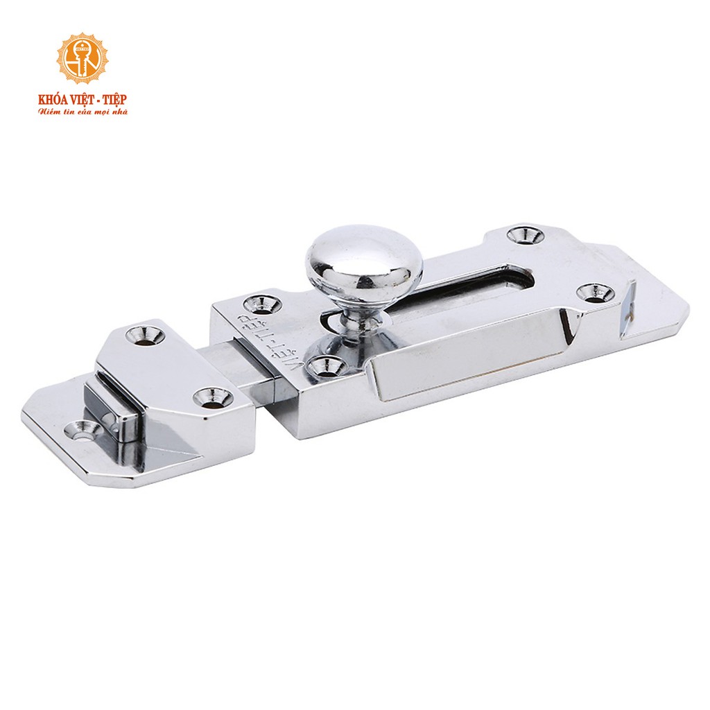 Chốt Cửa An Toàn Việt Tiệp Inox Không Gỉ 140 x 40mm Có Độ Bền Cao Và An Toàn Dùng Cho Chốt Cửa Phòng Hoặc Cửa Chính
