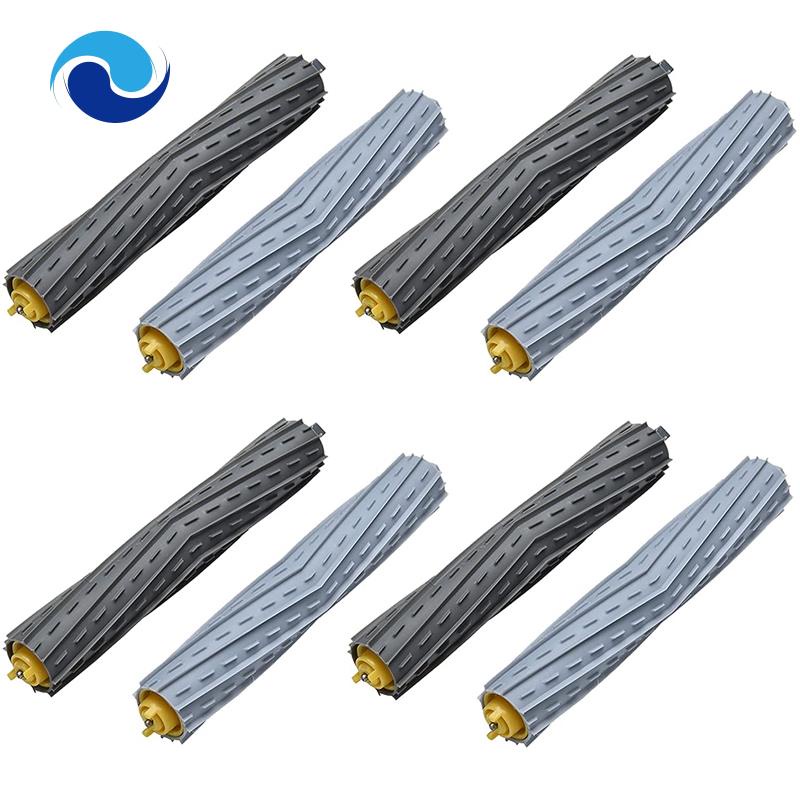 Set 4 bàn chải lăn dùng cho robot hút bụi IRobot Roomba 800 Series 850 860 861 866 870 880 890 900 Series 960 980
