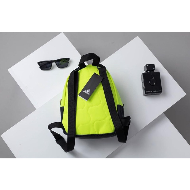 TNS-Balo mini phong cách thể thao siêu hot Adidiaz backpack-tone màu nổi bật phối chữ trắng