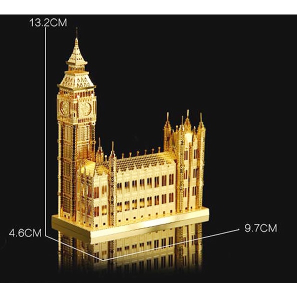 Mô Hình Lắp Ráp 3d kim loại công trình kiến trúc nổi tiếng