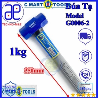 Búa tạ 1kg c-mart g0006-2 rẻ hơn hoàn tiền