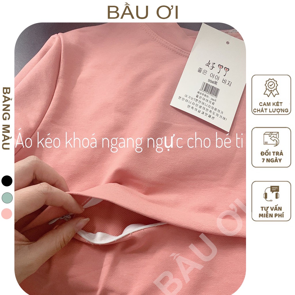 [BAUOII B26] BỘ BẦU THỂ THAO THU ĐÔNG TRƯỚC VÀ SAU SINH CHẤT NỈ DÀY DẶN  - BỘ QUẦN ÁO  BẦU CHỮ DASS CÓ KHÓA CHO CON TI