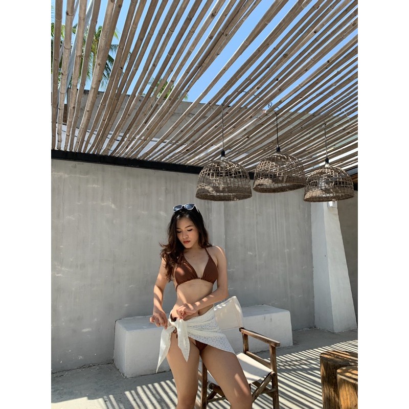 DNSSWIMWEAR - Khăn quấn lưới ren đi biển (Taki)
