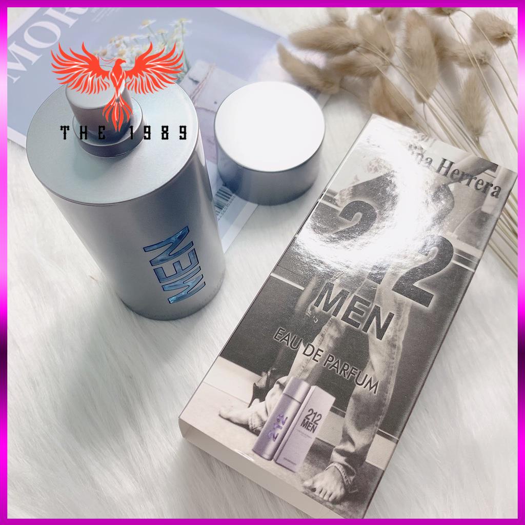 Nước hoa nam Carolina Herrera 212 NYC Men 100ml, nước hoa nam cao cấp phong cách tinh tế, sắc sảo, năng động | BigBuy360 - bigbuy360.vn