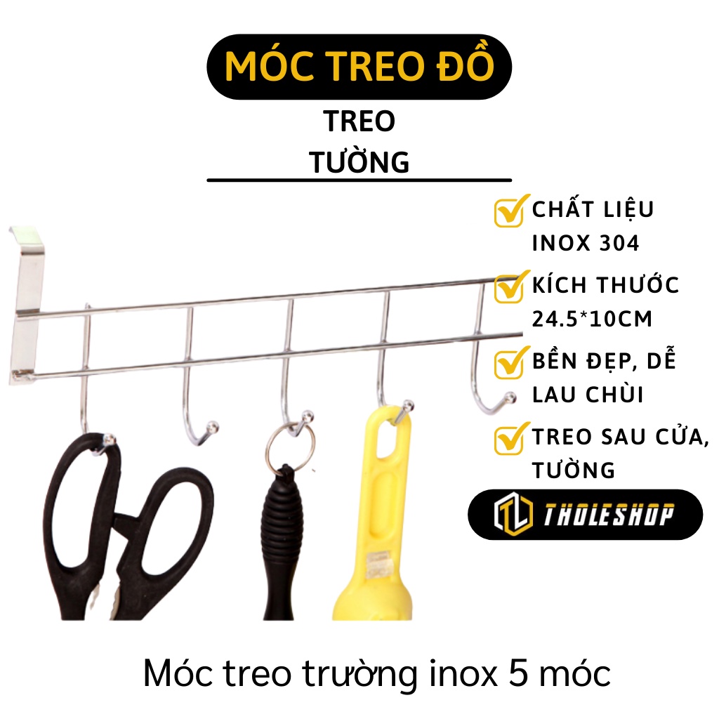 Móc Treo Tường - Móc Gài Cửa Sau, Cửa Tủ Dễ Di Chuyển, Tiết Kiệm Không Gian 6802