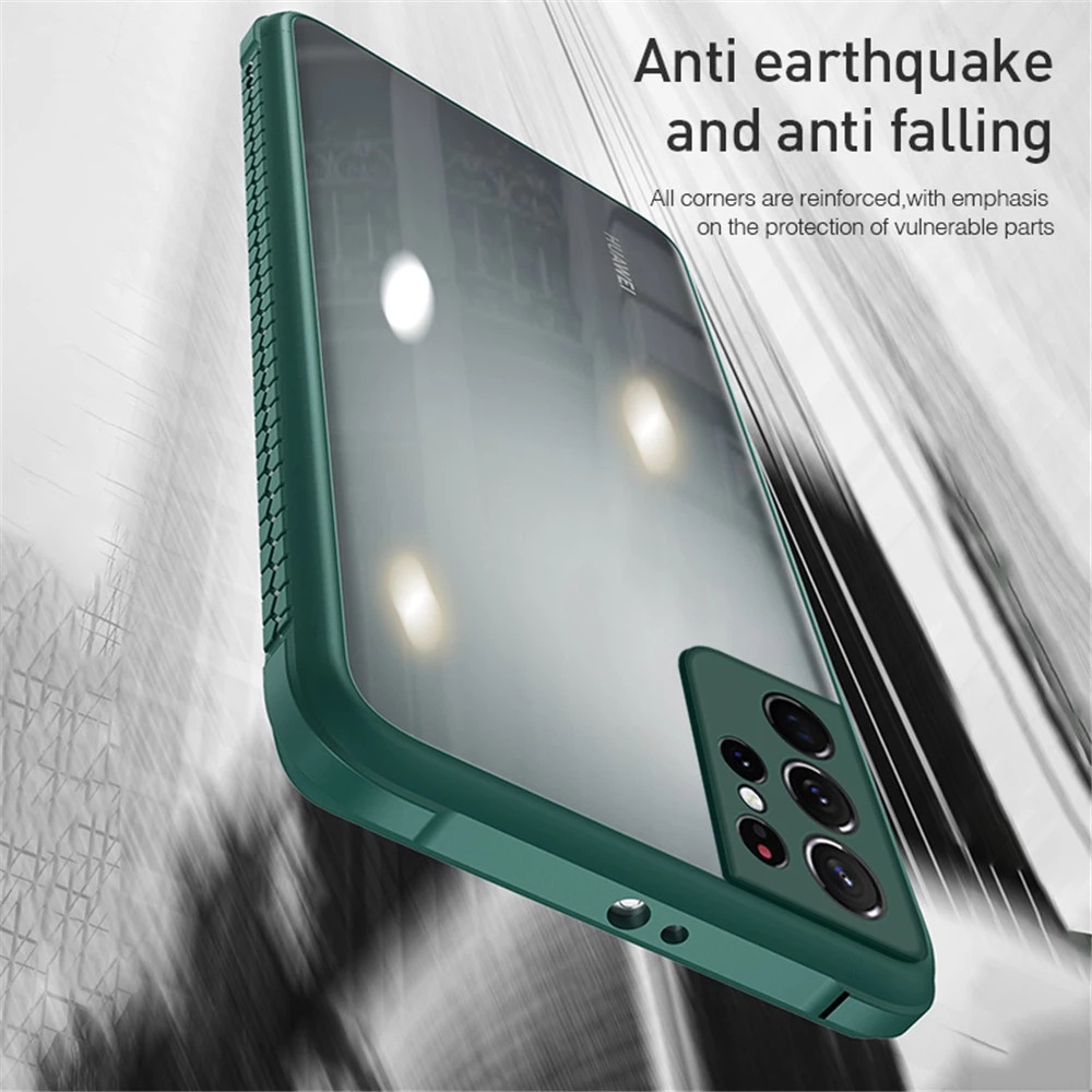 Ốp điện thoại dẻo trong suốt có túi khí chống sốc cho SAMSUNG Galaxy S21 Ultra S 21 5G S20 FE Note 20 10 Plus S10 | BigBuy360 - bigbuy360.vn