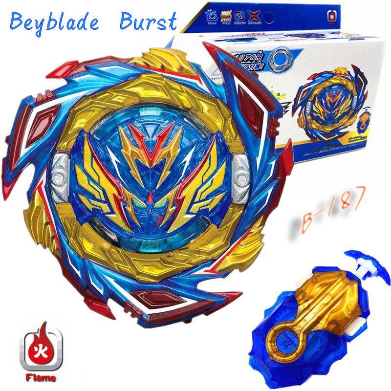 B-187 beyblade Kit Burst SH-7 DB Savior Valkyrie  Launcher Adults Kids Toy kid gift
