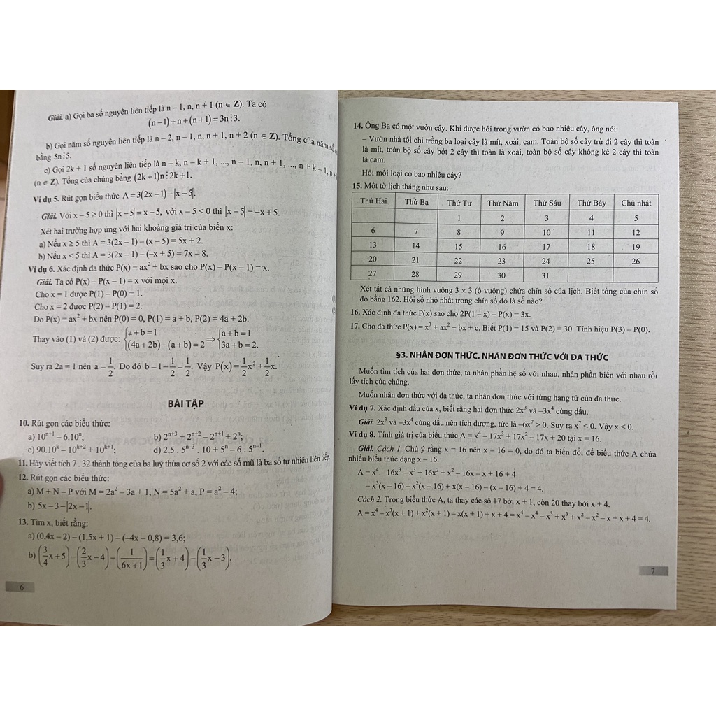 Sách Nâng Cao Và Phát Triển Toán Lớp 7 Tập Hai
