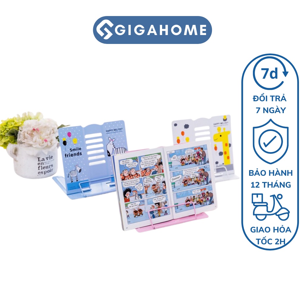 Giá Đỡ Đọc Sách GIGAHOME Chống Cận Thị Cho Bé, Đỡ Điện Thoại, Máy Tính Bảng Loại Lớn 10444