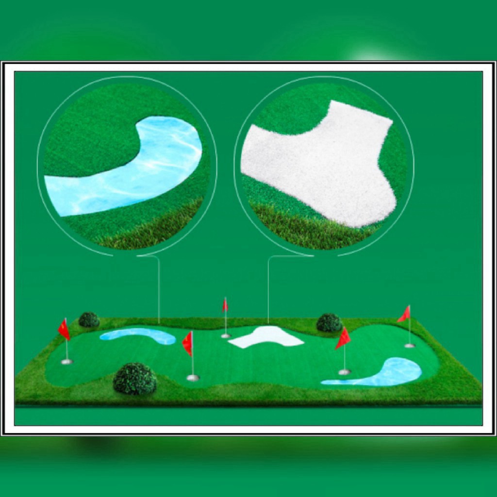 [ GIÁ SỐC ] THẢM PUTTING GREEN CAO CẤP _1.5m x 3.5m [ PHỤ KIỆN GOLF ]