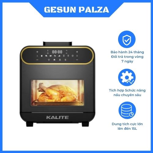 Nồi chiên hơi nước Kalite Steam Pro, công suất 1800w, dung tích 15L, chiên hấp đa năng
