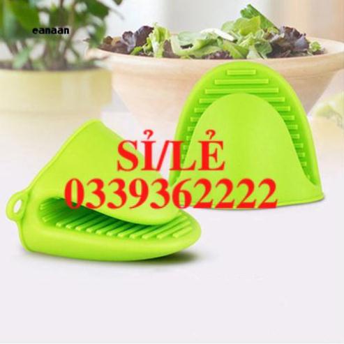 [ COCOLOVE ] Cặp găng tay bắc nồi bằng silicon hình mỏ vịt  HAIANHSHOP